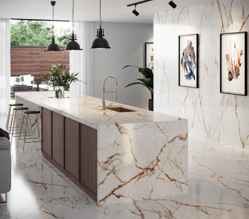 Las encimeras Dekton se presentan con una abundante gama de colores y texturas