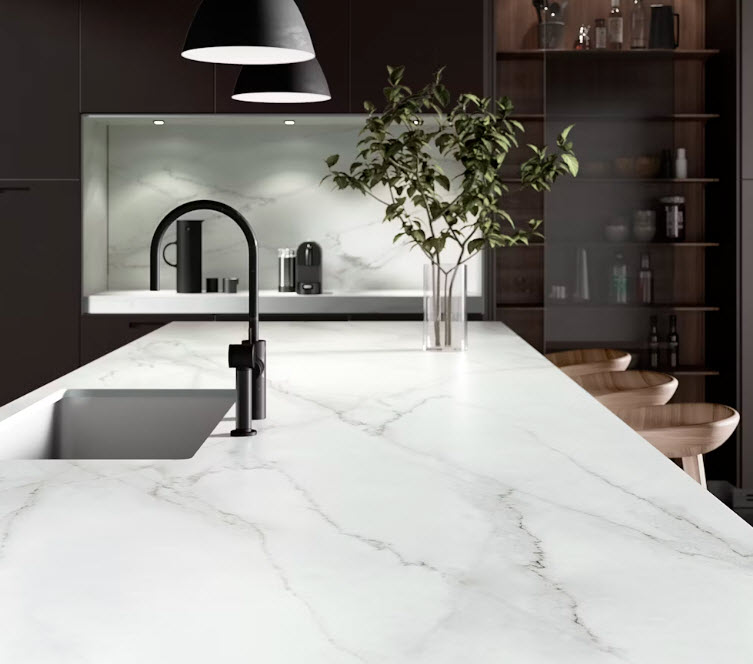 Las encimeras Dekton son fabricadas con productos reciclados